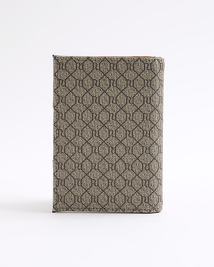 Beige Monogram Passport Holder