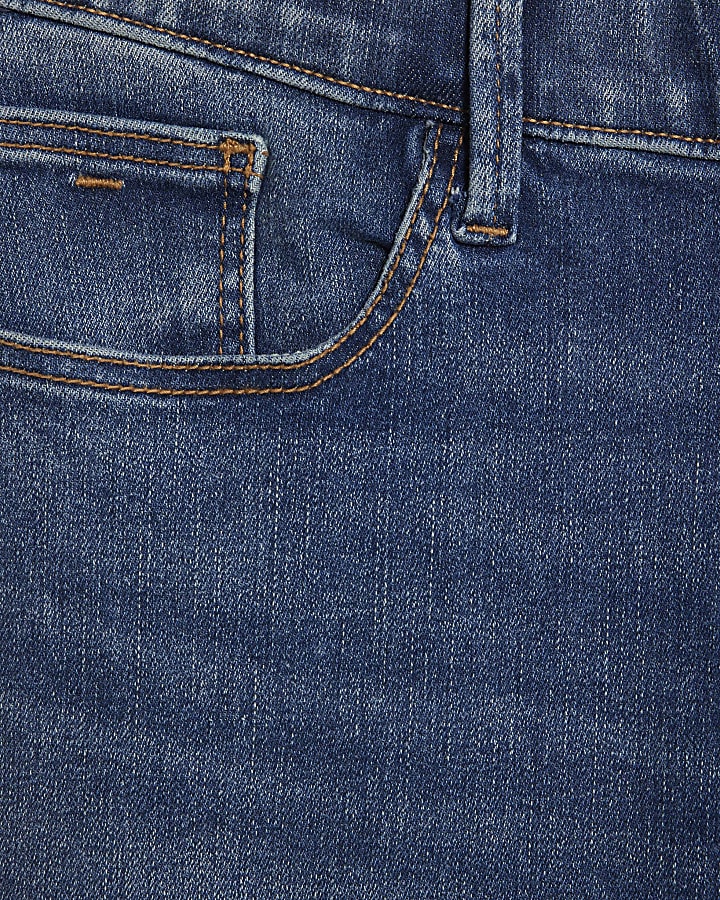 Blue Sculpt Pull on Slim Jeans