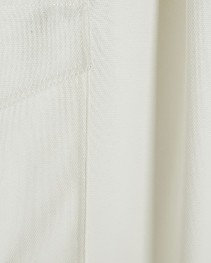 RI Studio Cream Tailored Utility Trousers