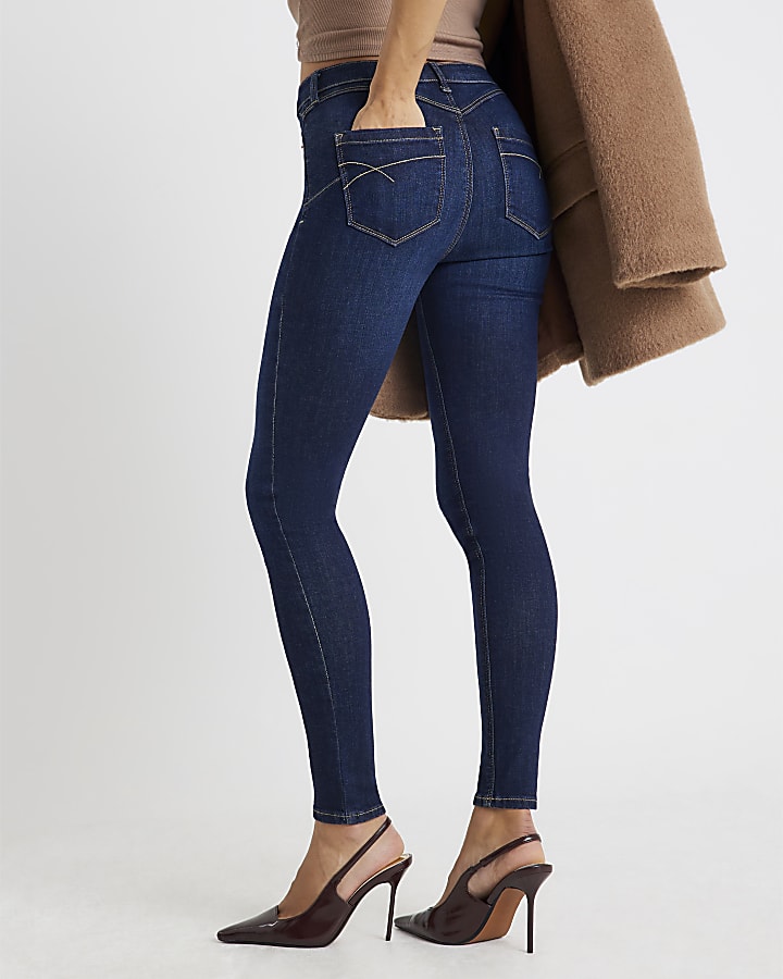 Blue Sculpt Skinny Jeans