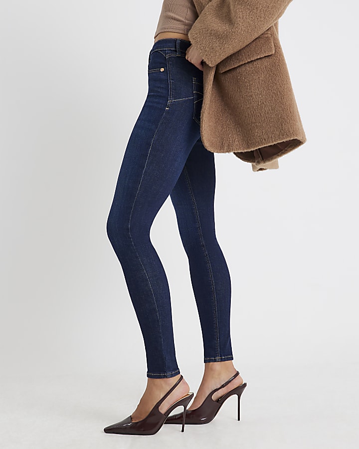Blue Sculpt Skinny Jeans