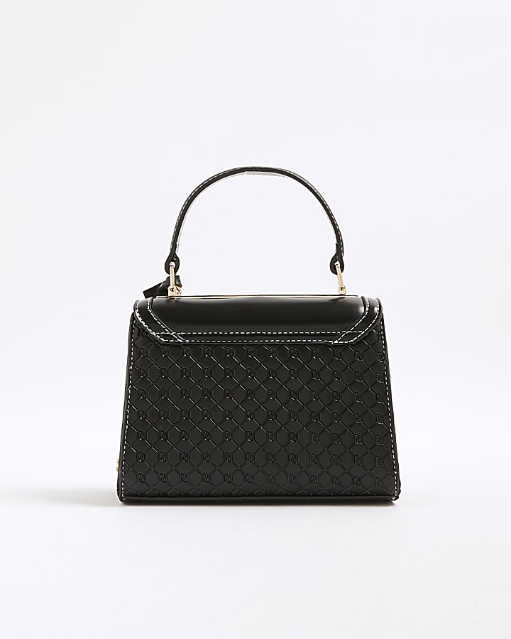 Black Mini Tote Cross Body Bag