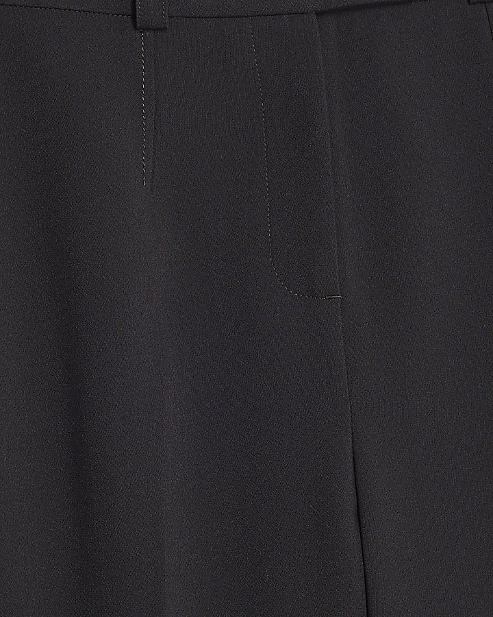 Black Straight Leg Trousers