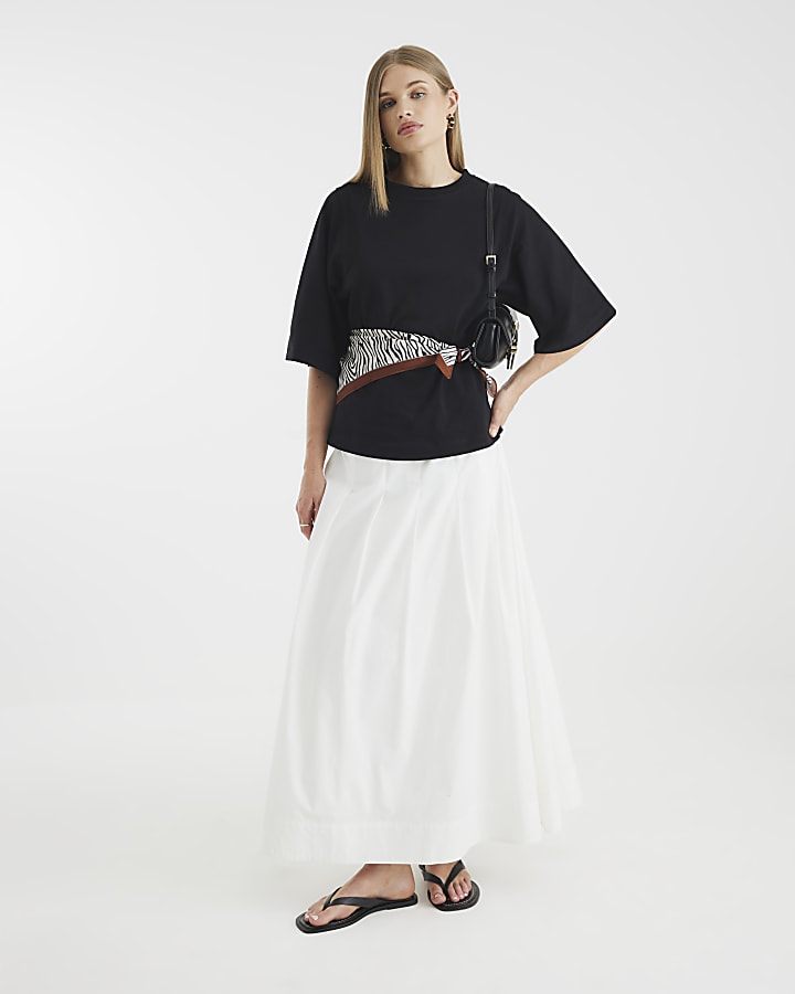 Black Kimono Sleeve T-Shirt