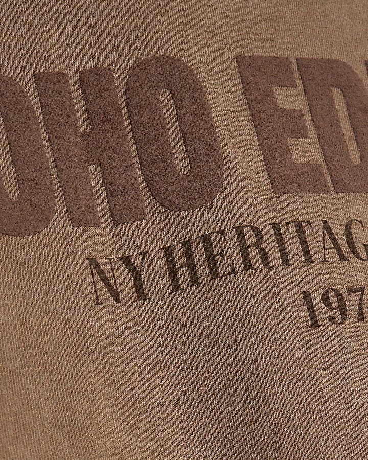 Brown Short Sleeve Soho Edition T-shirt