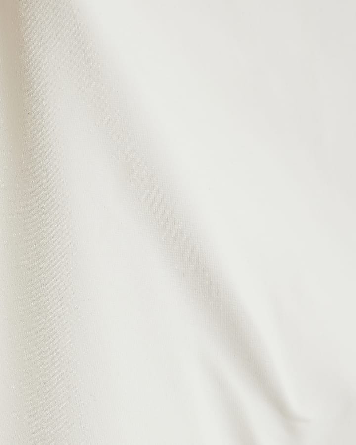 White Sleeveless Cami Top