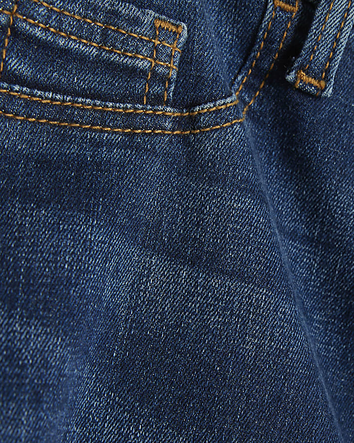 Blue Mid Rise Sculpt Skinny Jeans