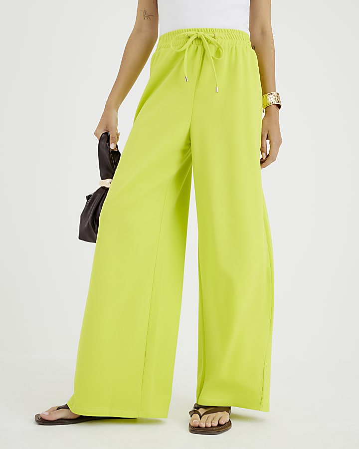Lime Drawstring Joggers Set
