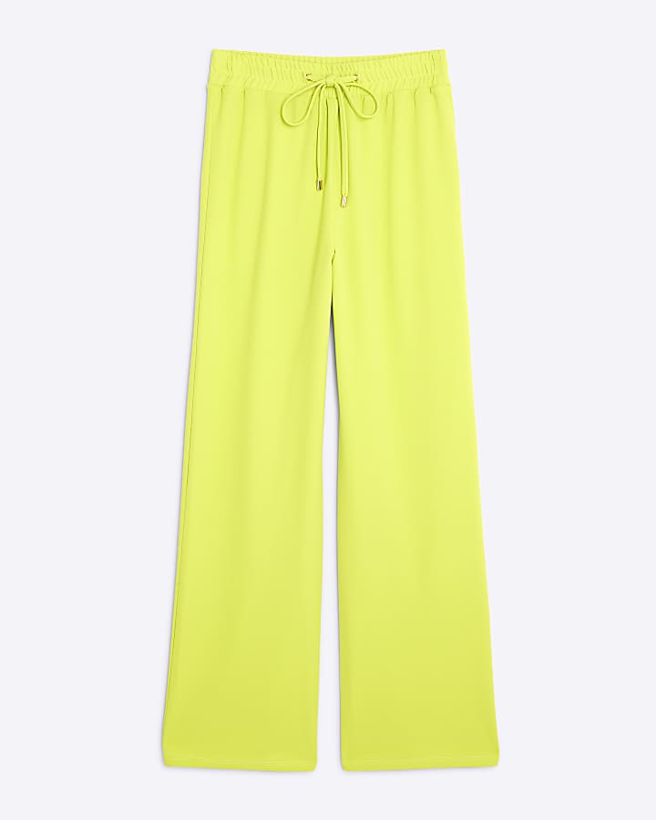 Lime Drawstring Joggers