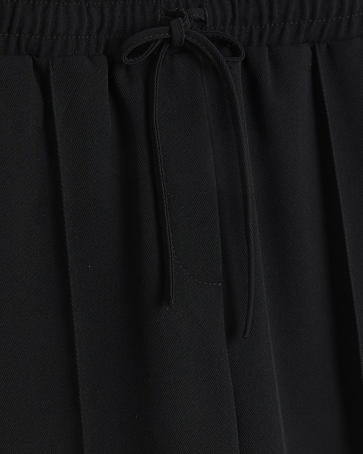 Black Tailored Joggers