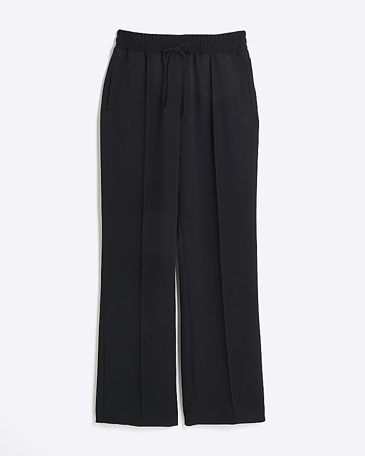 Black Tailored Joggers
