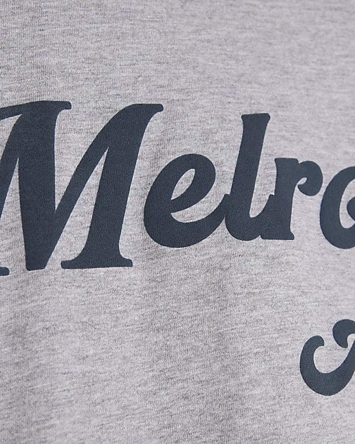 White Premium Melrose Ave T-Shirt