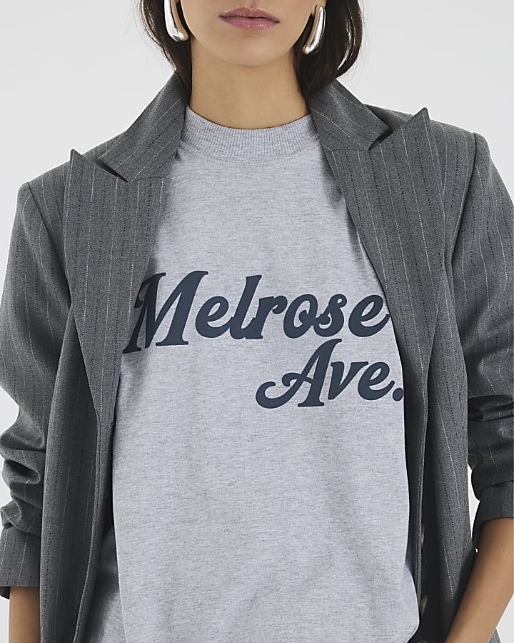 White Premium Melrose Ave T-Shirt