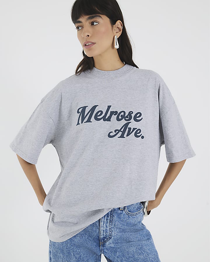 White Premium Melrose Ave T-Shirt