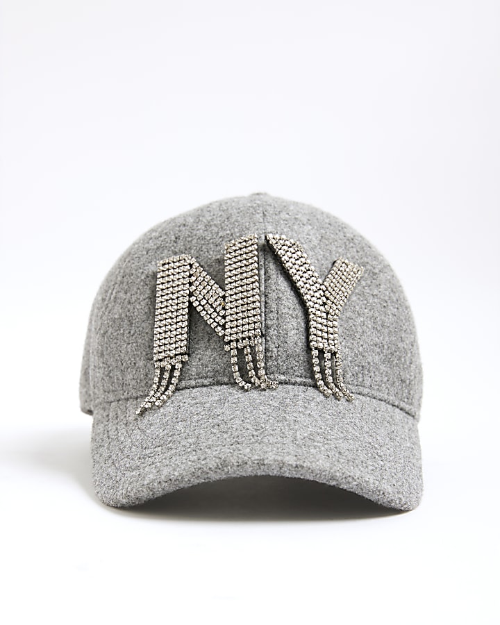 Grey Melton NY Diamante Cap