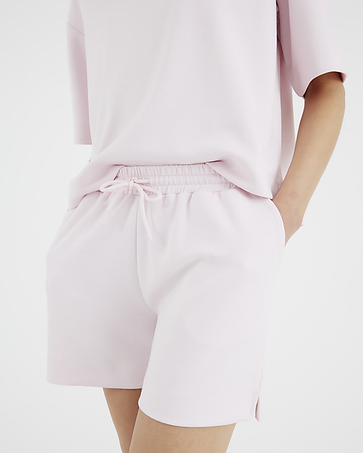 Pink Premium High Waisted Shorts