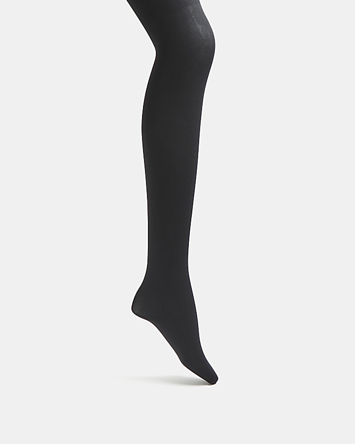 Black 60 denier tights multipack