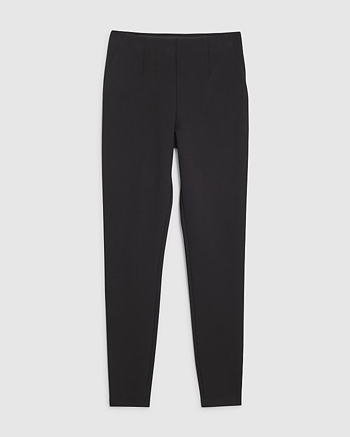Black Ponte Leggings