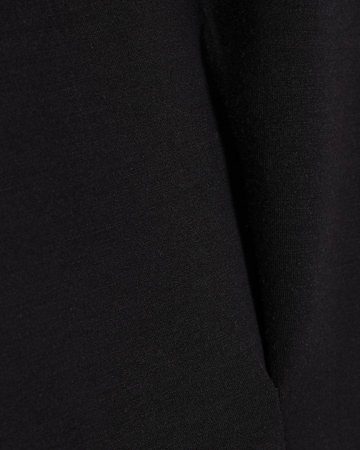 Black Premium Long Sleeve Batwing Sweatshirt