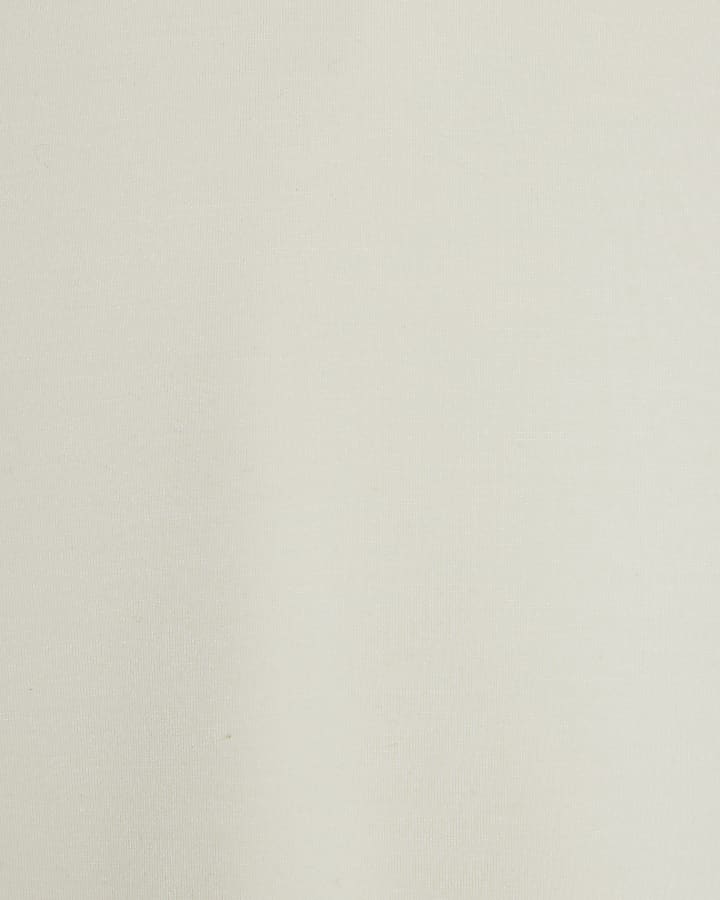 White Premium Long Sleeve Hoodie