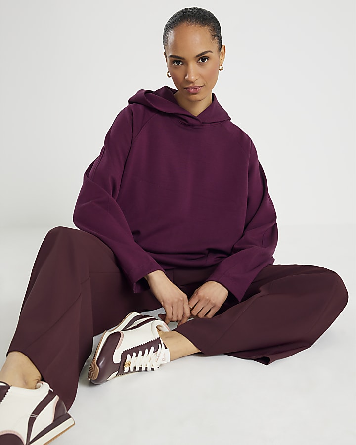 Red Premium Long Sleeve Hoodie