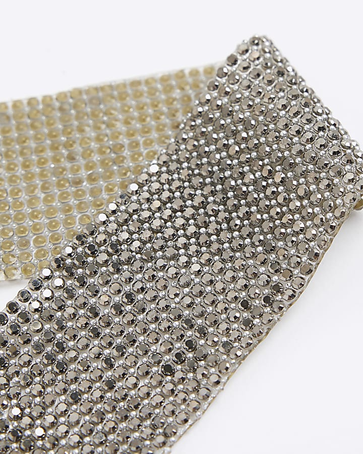 Black Rhinestone Choker