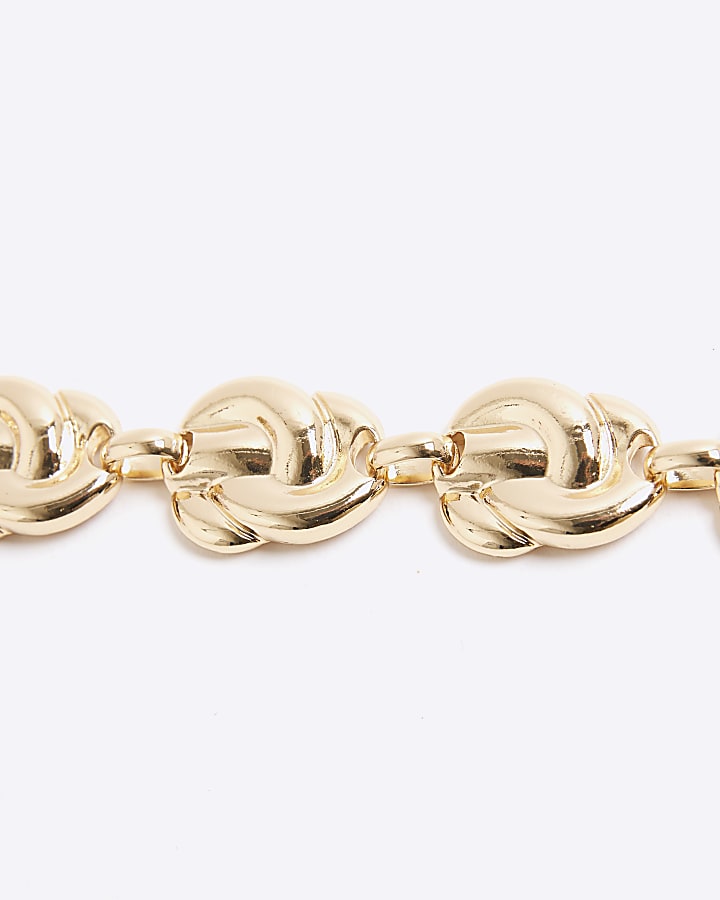 Gold Knot Necklace