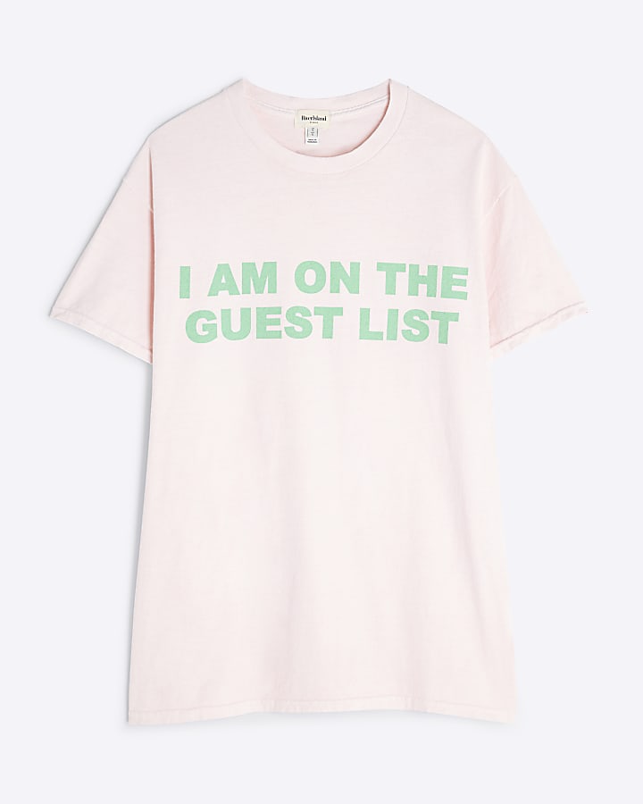 Pink On The Guestlist T-Shirt