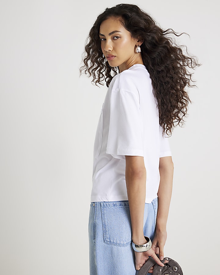 White Short Sleeve Milan T-shirt