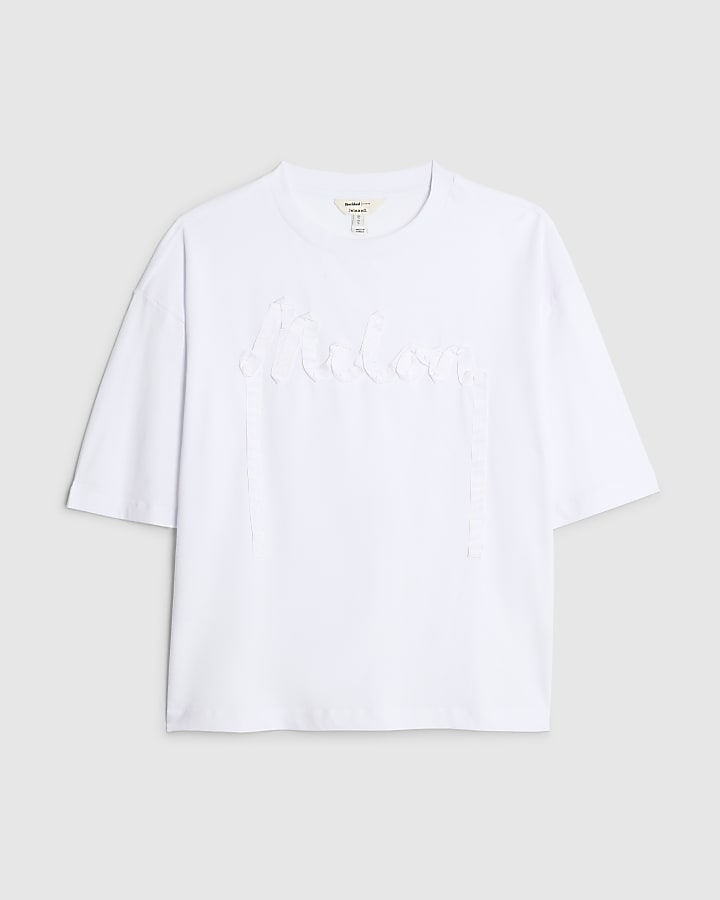 White Short Sleeve Milan T-shirt