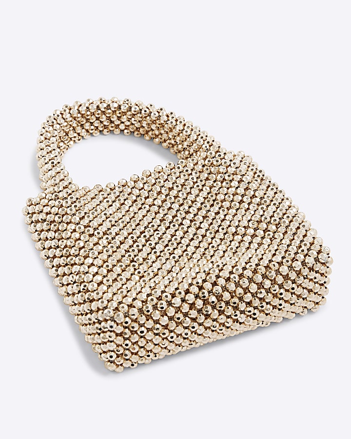 Gold Beaded Grab Bag