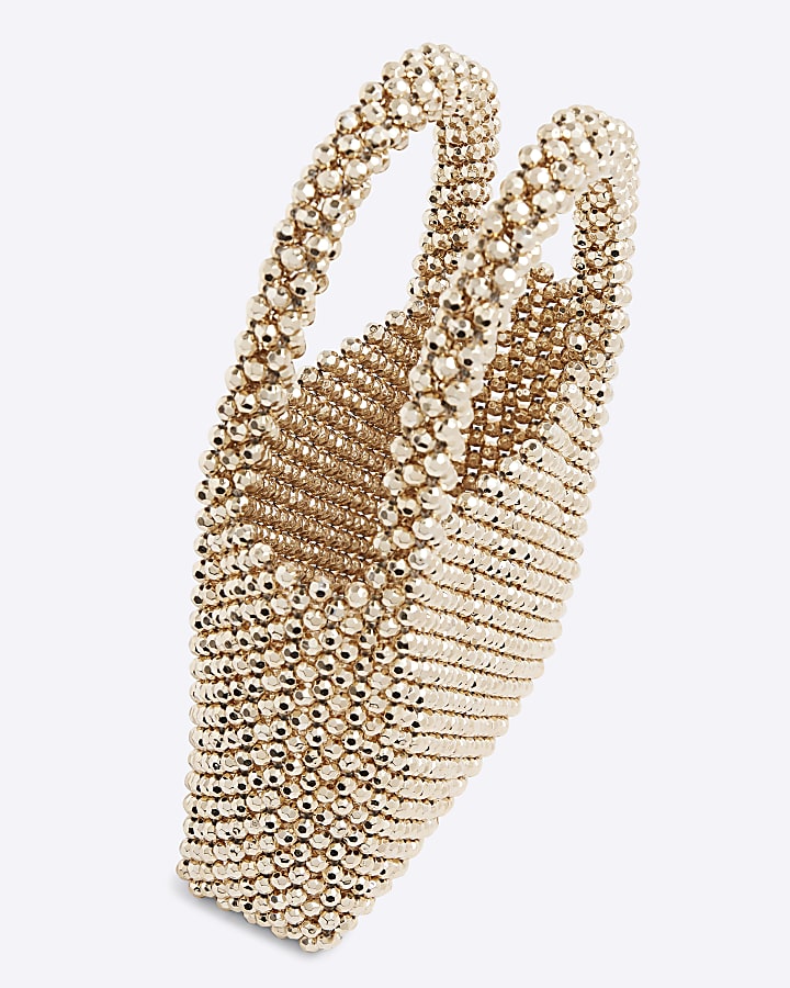 Gold Beaded Grab Bag