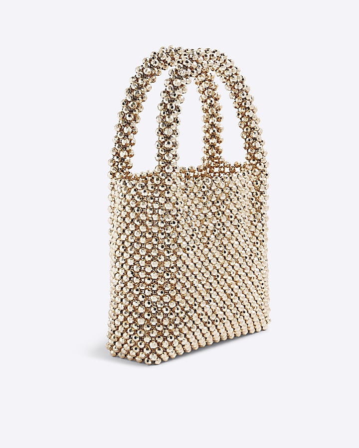 Gold Beaded Grab Bag