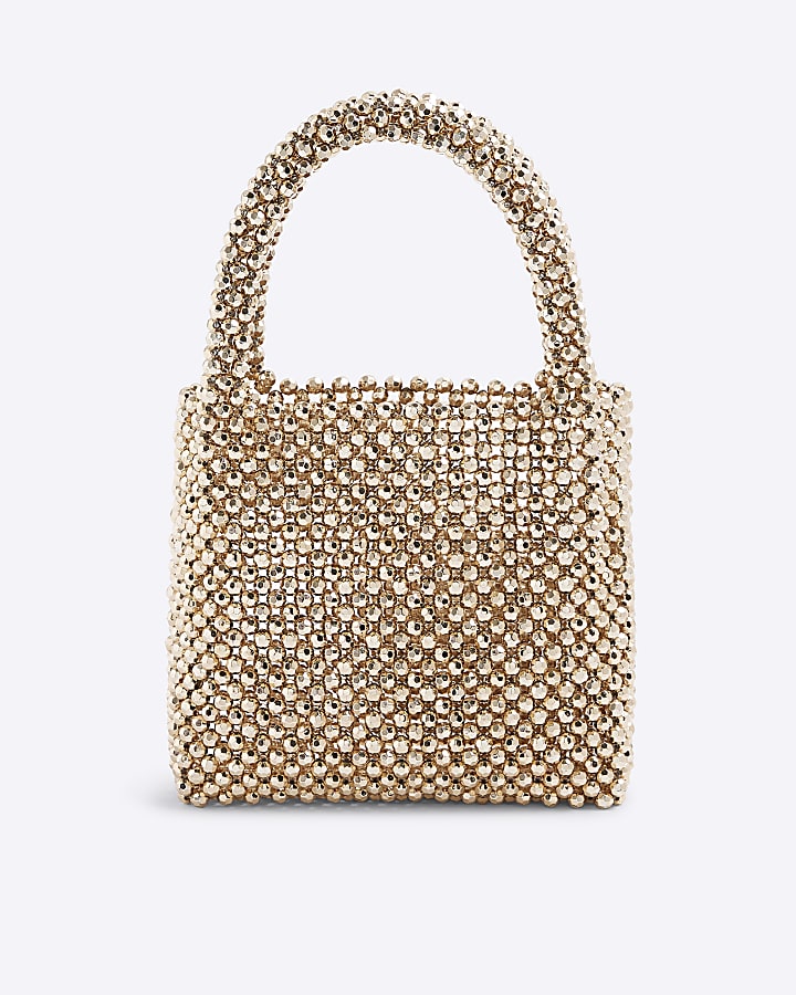 Gold Beaded Grab Bag