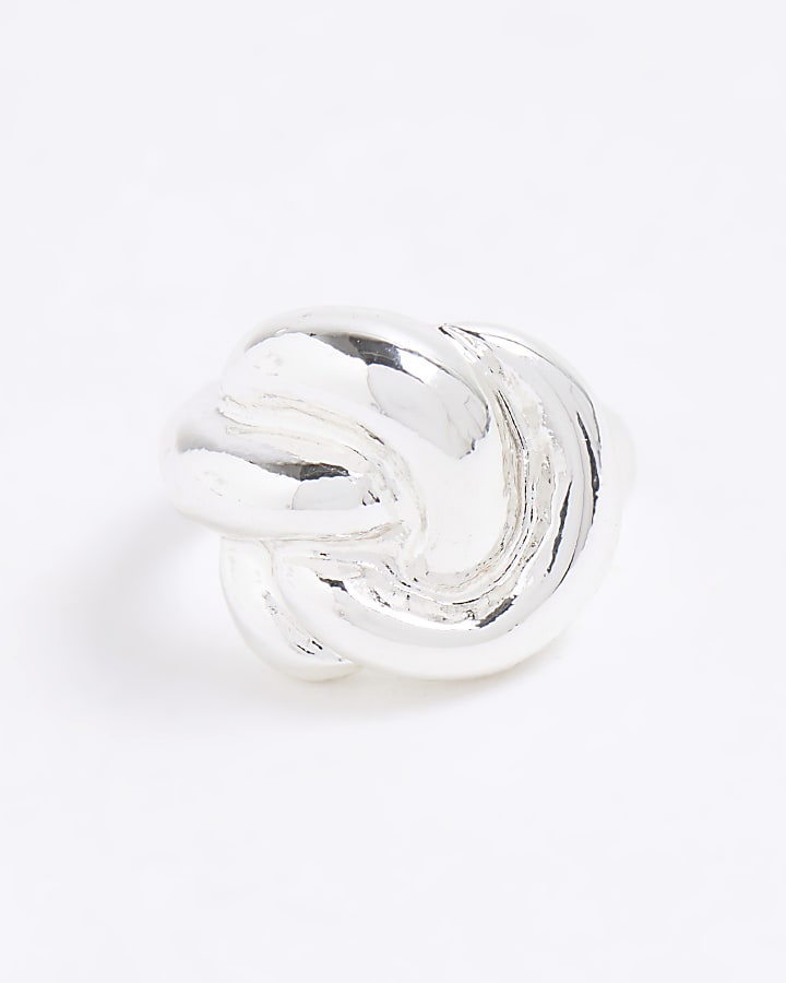 Silver Knot Ring