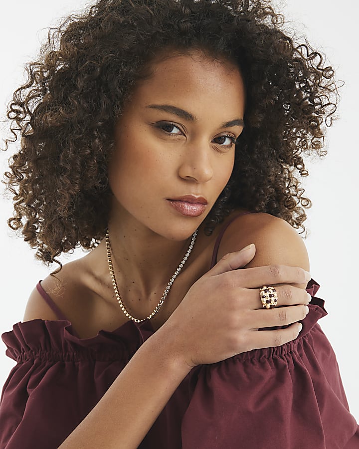 Gold Woven Ring