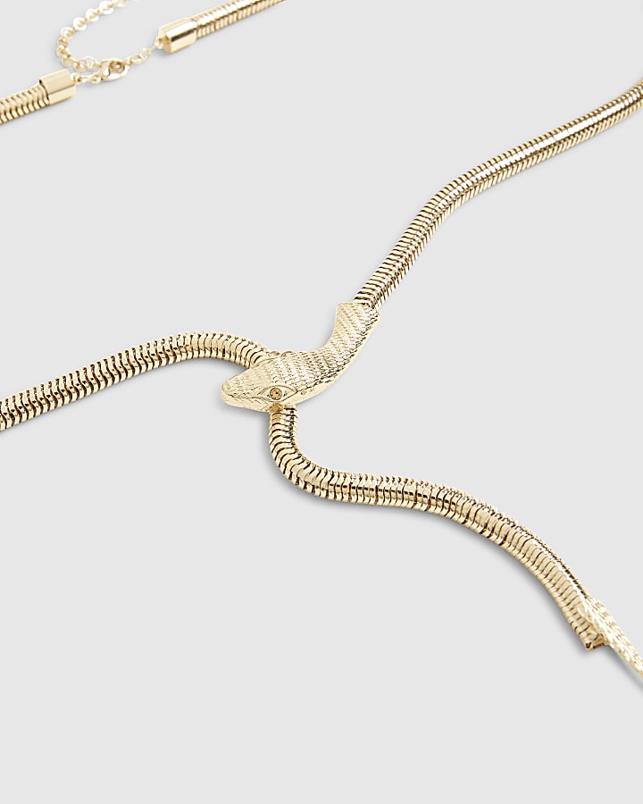Gold Snake Chain Belt