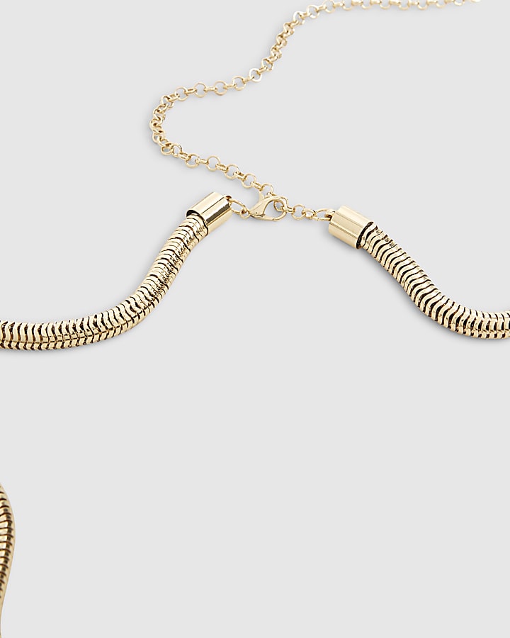 Gold Snake Chain Belt