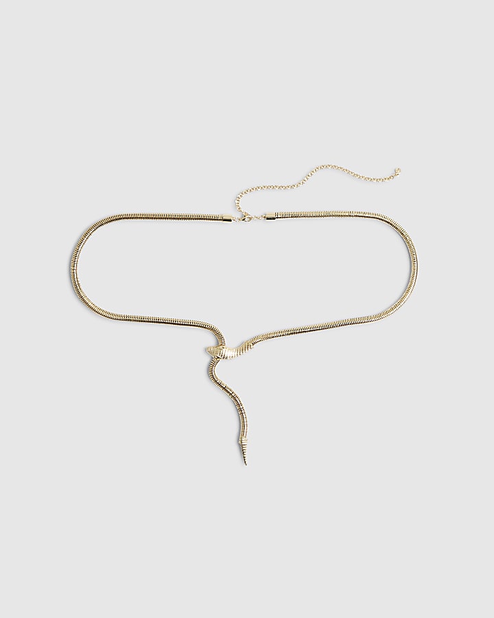 Gold Snake Chain Belt