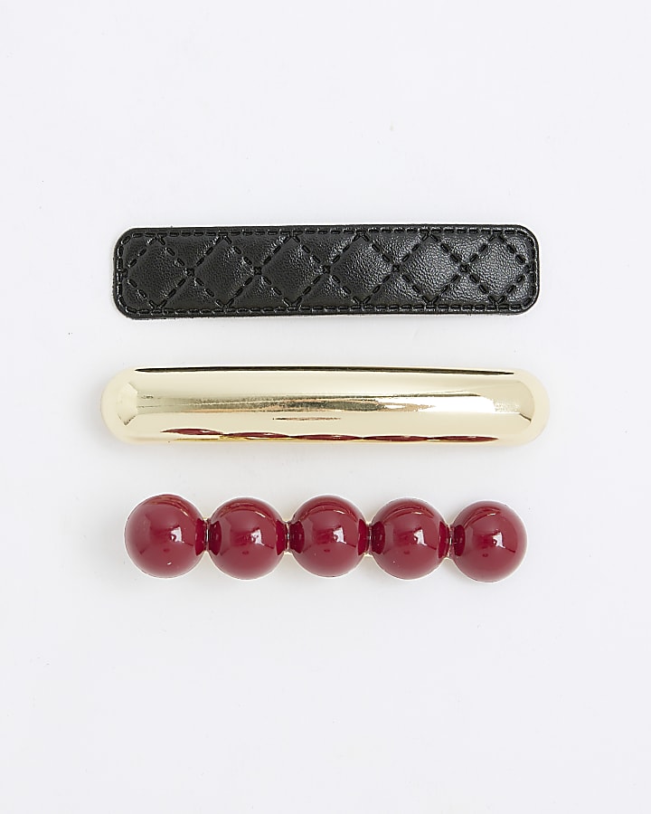 Multi Colour Pack Of 3 Hair Clip