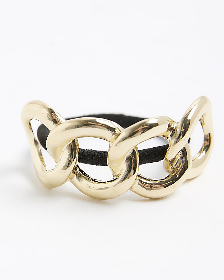 Gold Metal Chain Hairband