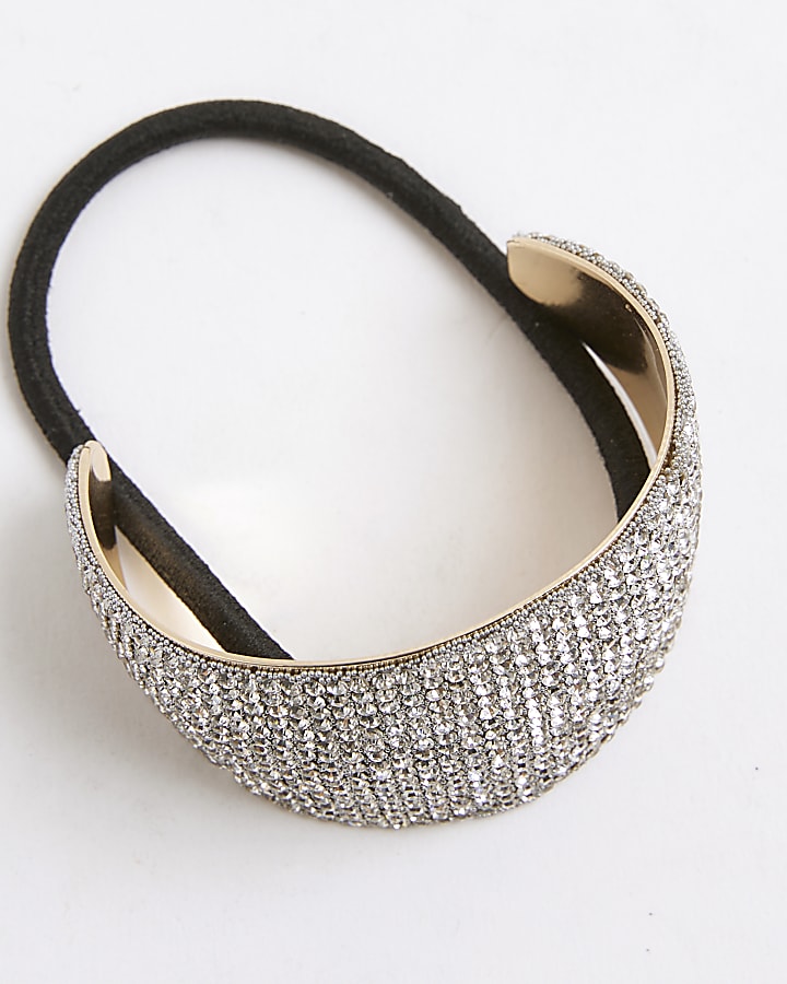 Silver Rhinestone Hairband