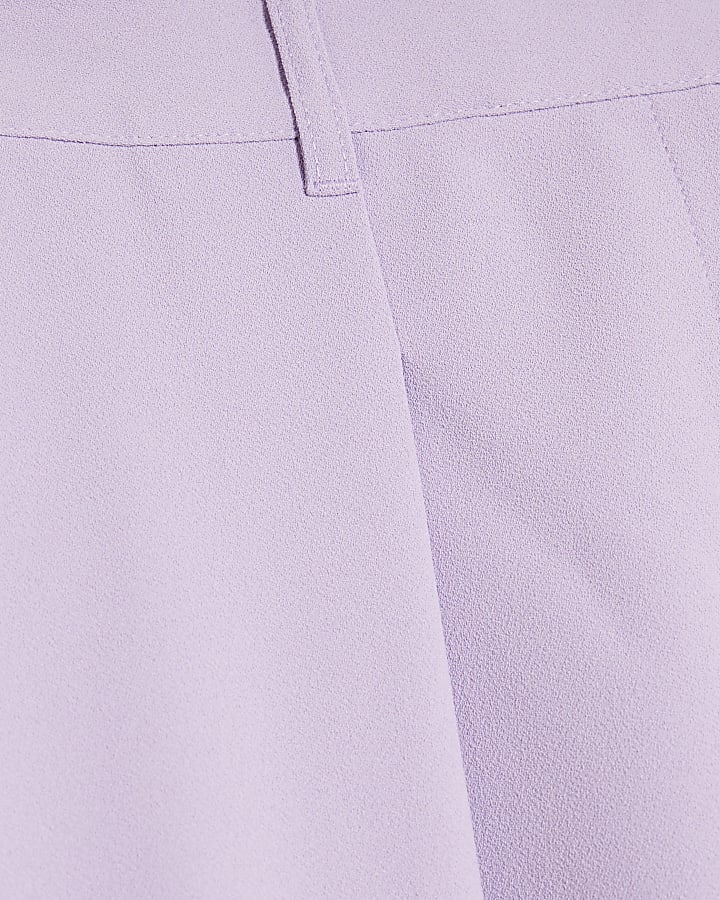 Purple Wide Leg Trousers