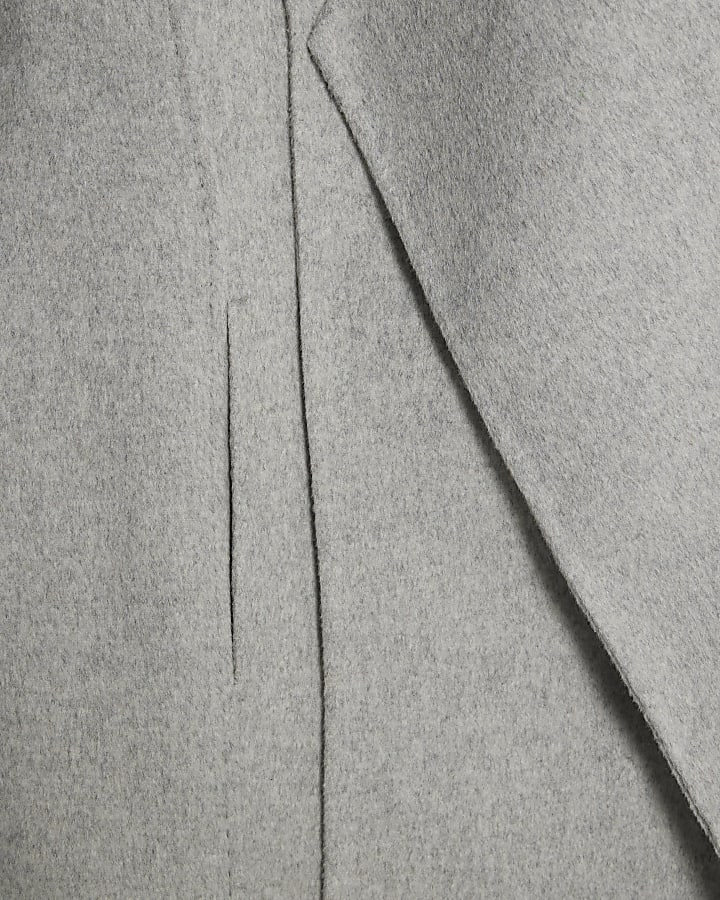 RI Studio Grey Handmade Blanket Coat