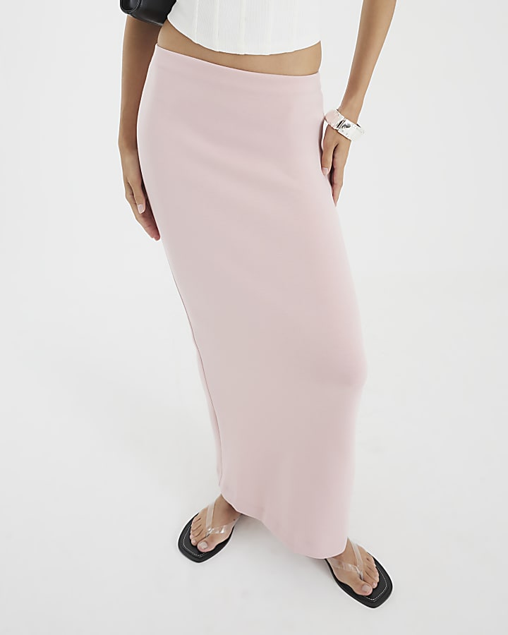Pink Maxi Skirt