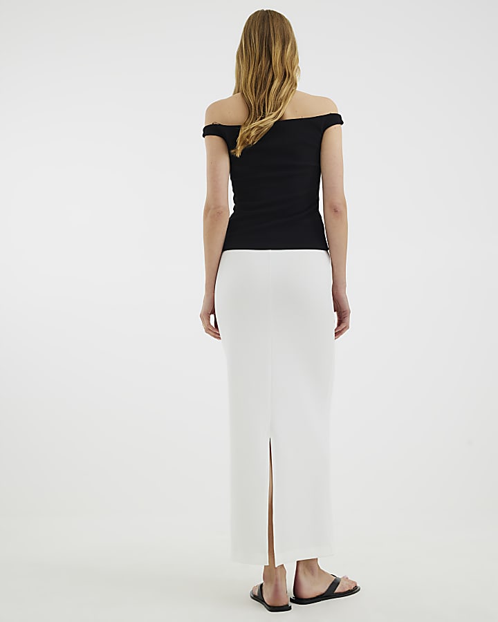 White Maxi Skirt