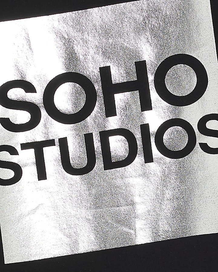 Black Short Sleeve Soho Studio T-shirt