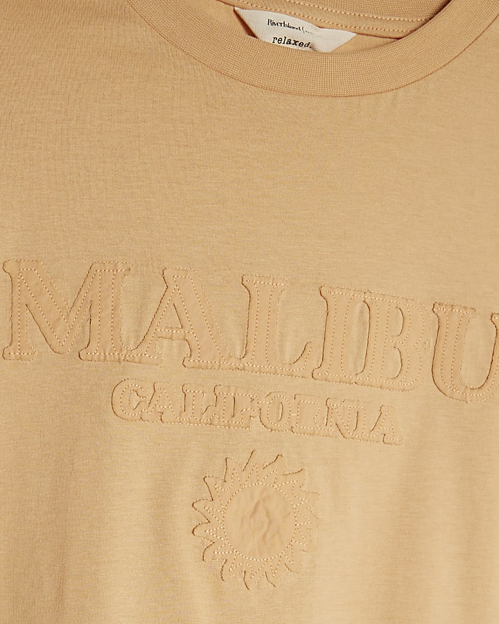 Orange Short Sleeve Malibu T-shirt