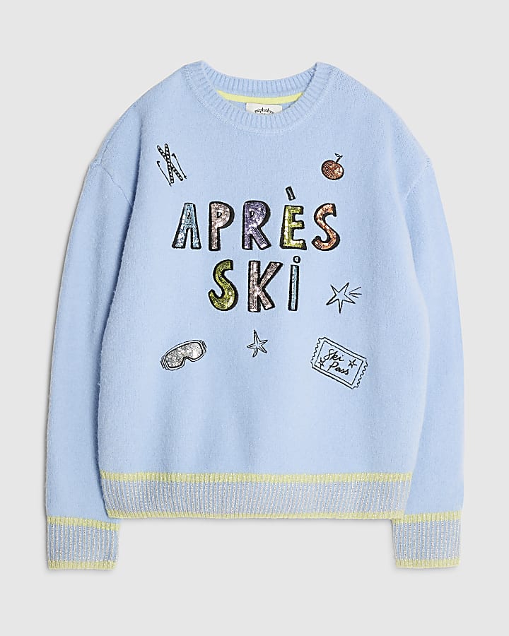 Nephthys Blue Apres Ski Christmas Jumper