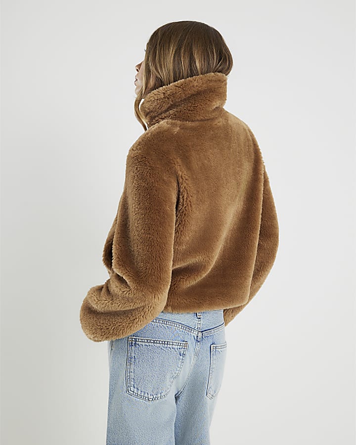 Brown Borg Aviator Jacket